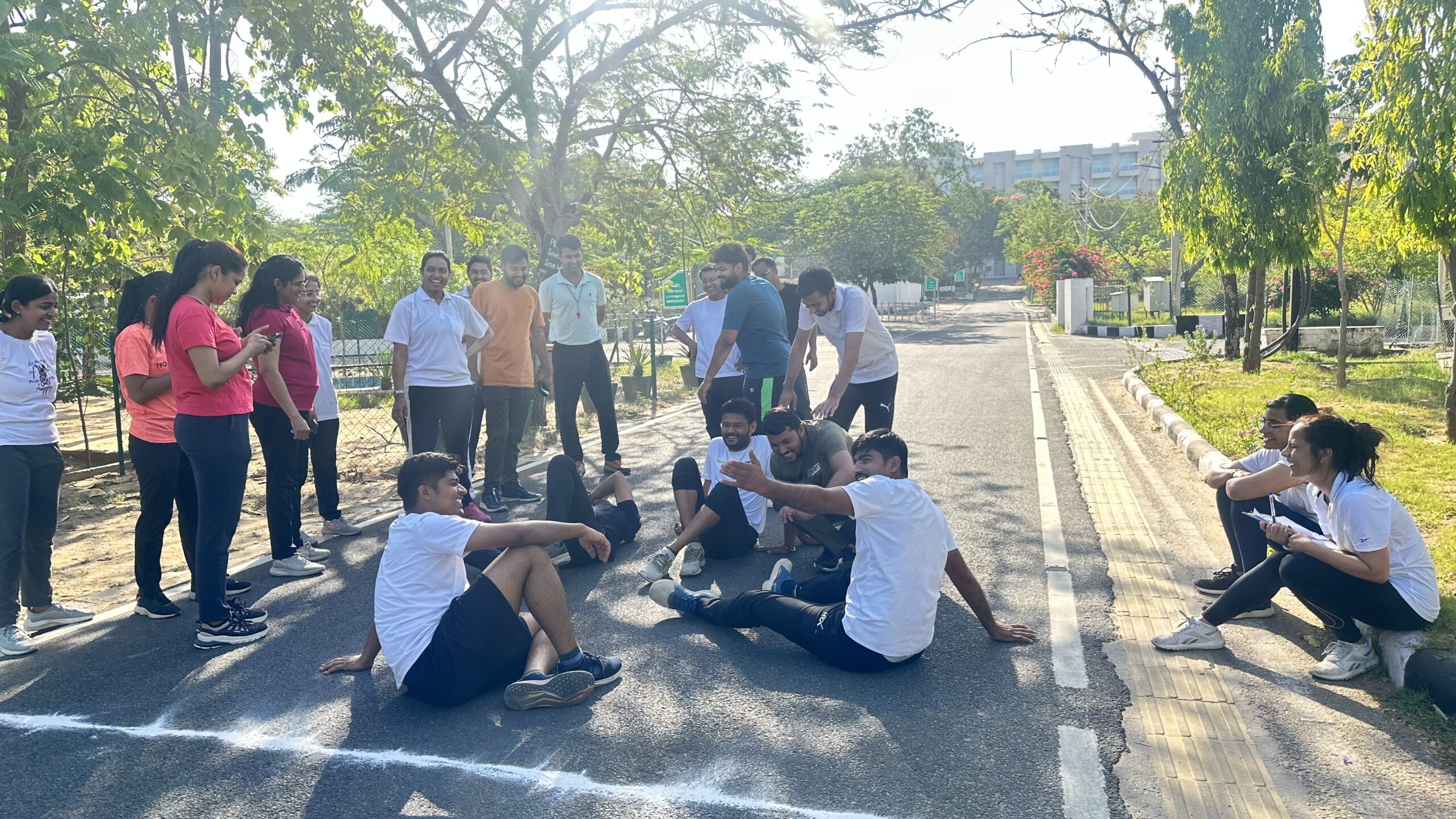 After Running Competition
